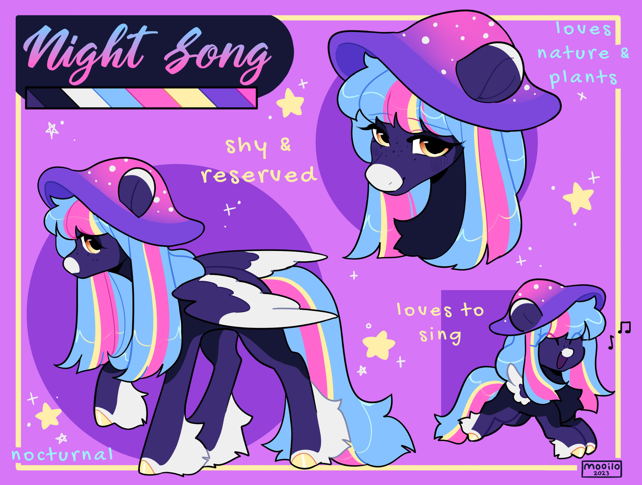 Custom Surprise Pony Ref - $90 CAD - give me a moodboard, color palette or theme and i'll make you a surprise pony based on it!