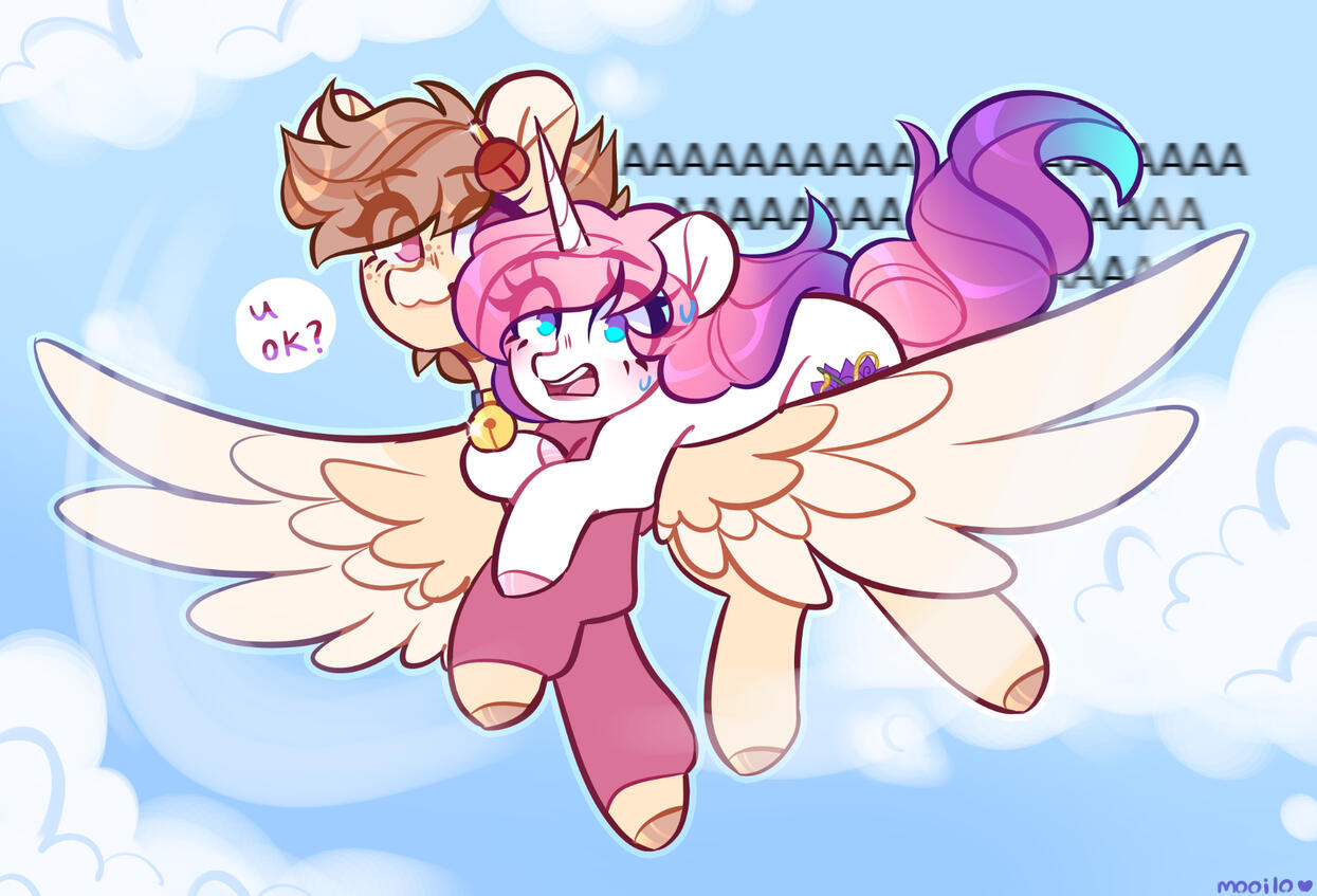 Pony Couple Fullbody - $60 CAD