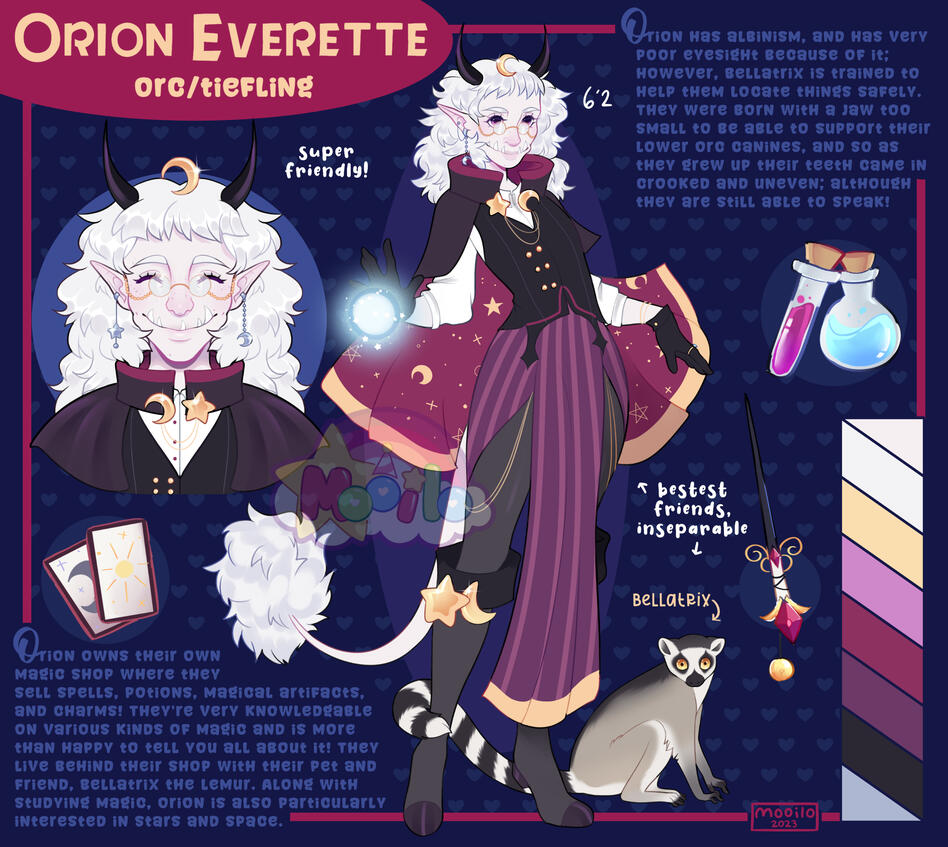 Ref Sheets - Inquire about price! Customizable