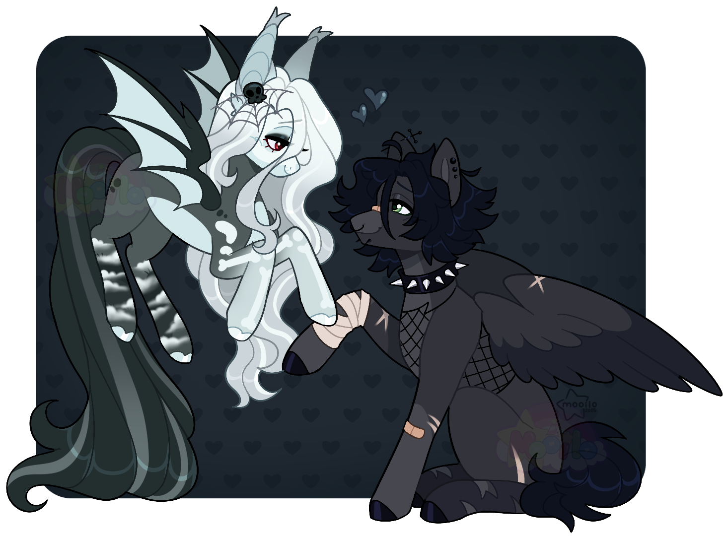 Pony Couple Fullbody - $60 CAD