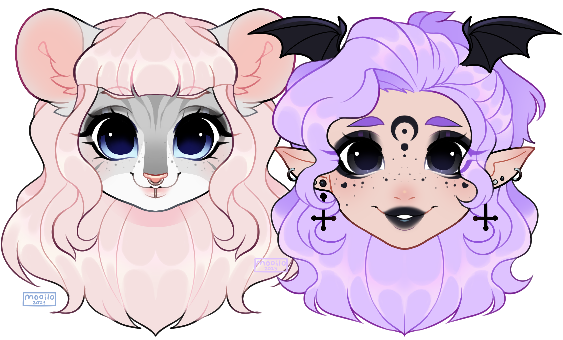 Symmetrical Chibi Icon - $20 CAD