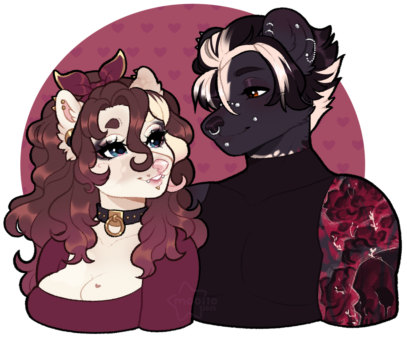 Couples Bust - $70 CAD (no example)