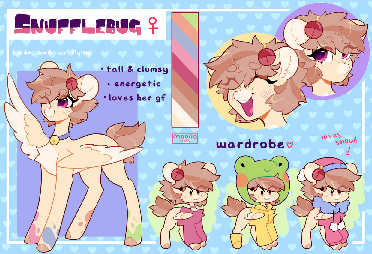 Pony Ref Sheet - Inquire for price! Customizable